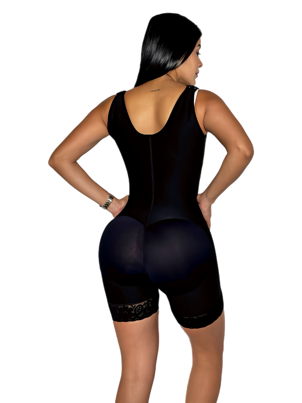 Hourglass Short Zipper Back Cover 217