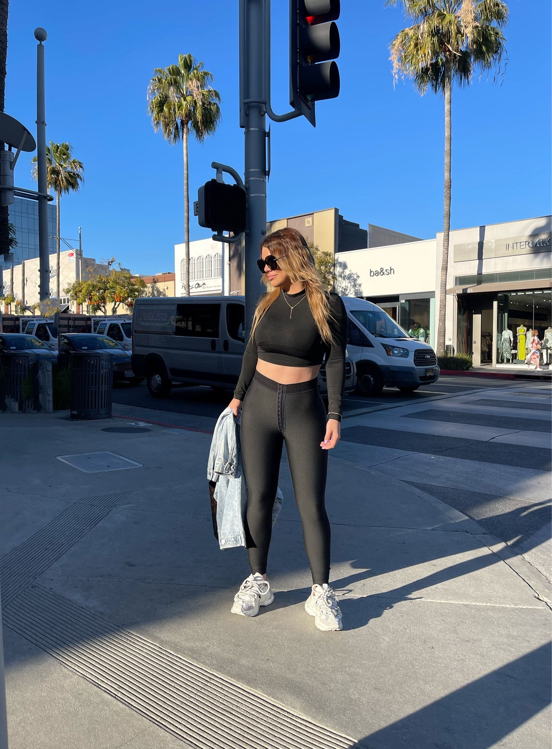 Push Up Compression Leggings 416 (CURVY FIT)