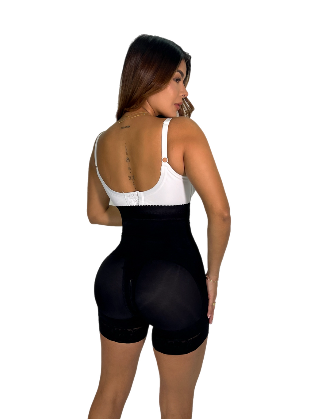 Short Alto Cierre Negro 11226